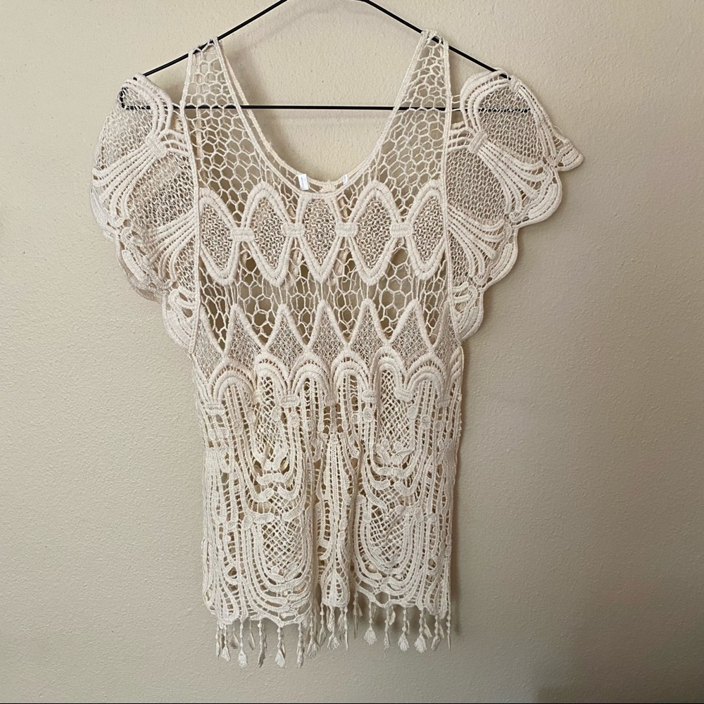 Crochet Lace Top